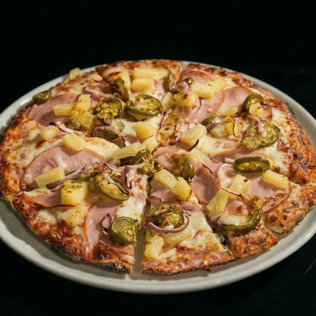 Small Aloha Pizza.