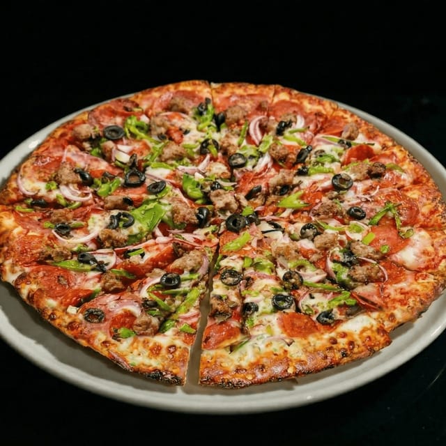 Large All In One Pizza.