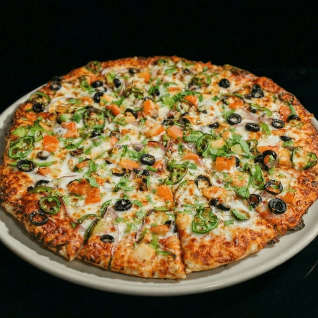 Large Vegetarian Pizza.